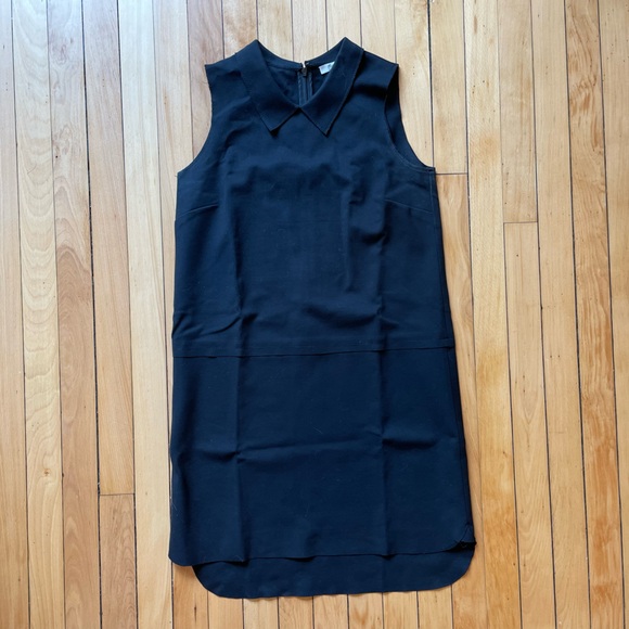Madewell Black Shirttail Shift Dress - Picture 5 of 9